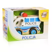 Auto drewniane Policja Daffi