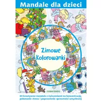 Mandale dla dzieci. Zimowe kolorowanki