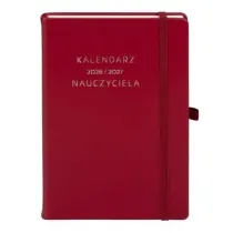 Kalendarze szkolne Kalendarz Nauczyciela 2026/27 A5 Bordowy