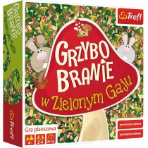 Grzybobranie w Zielonym Gaju Trefl gra planszowa