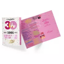 Kukartka Karnet B6 PR-297 Urodziny 30 2021