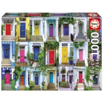 Puzzle 1000 el. Drzwi z Notting Hill Londyn Anglia Educa