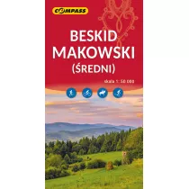 Beskid Makowski (�redni) mapa skala 1 : 50 000