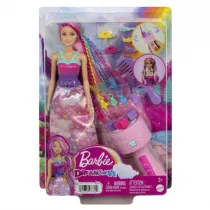 Barbie Dreamtopia Ksi�niczka Zakr�cone pasemka Mattel