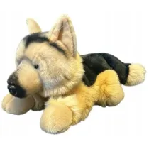 Pies owczarek niemiecki le��cy 30cm Dubi