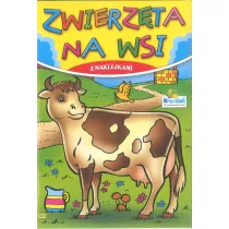 Kolorowanka Zwierz�ta na wsi. Krowa ( A5, 16 stron)