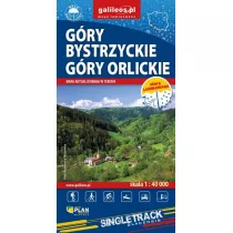 Mapa - G�ry Bystrzyckie i G�ry Orlickie 1:40 000