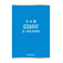 Zeszyt A5/60 kartek kratka Geografia HERLITZ 9577354 kratka 60 kartek
