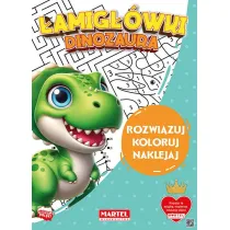 amigwki dinozaura z naklejkami