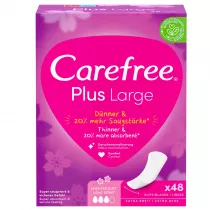 Carefree Plus Large wkadki higieniczne Light 48 szt.