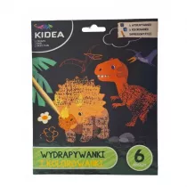Dinozaury. Wydrapywanki I Kolorowanki