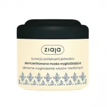 Ziaja Kuracja Proteinami Jedwabiu skoncentrowana maska wygadzajca do wosw niesfornych 200 ml
