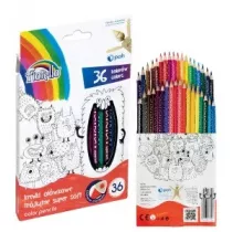 Kw Trade Kredki Super Soft 36 szt.