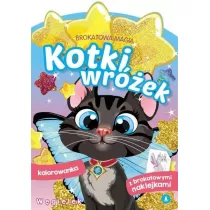 Brokatowa magia. Kotki wr�ek. W�gielek