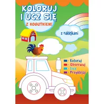 Koloruj i ucz si� z kogutkiem!