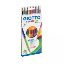 Giotto Kredki dwustronne Stilnovo 24 kolorw 12 szt.