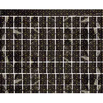 Godan Kurtyna B&C gwiazdki czarna 100 x 200 cm
