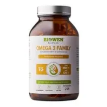 Biowen Omega 3 TG Family 720 mg EPA 480 DHA suplement diety 225 kaps.