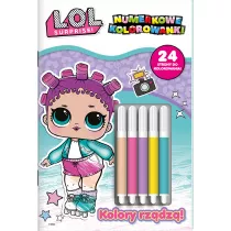 L.O.L. Surprise! OMG. Numerkowe kolorowanki. Kolory rzdz!