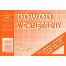 Michalczyk i Prokop Druk Dowd Wewntrzny A6