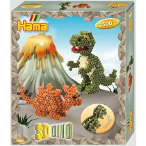 Hama Midi pude�ko prezentowe Dinozaury 3D 2500szt
