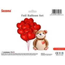 Balon Mi� z sercami