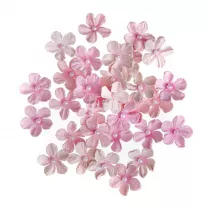dpCraft Kwiaty papierowe z pere�k� 2cm