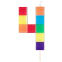 �wieczka urodzinowa 4 klocki
