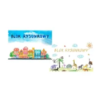 Top-2000 Blok rysunkowy bia�y A4/20K 170g (10 szt)