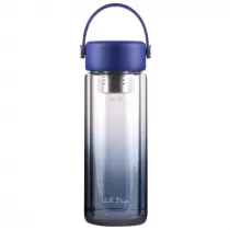 Vialli Design Butelka z podwjn ciank i zaparzaczem Fuori granatowa 30183 350 ml
