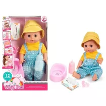 Bobas sikajcy z akcesoriami 36cm Pro Kids