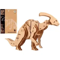 Puzzle drewniane 3D Dinozaur Parasaurolophus Pro Kids