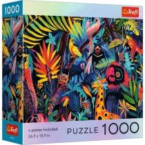 Puzzle 1000 USA Collection: In the Jungle TREFL