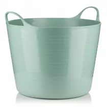 H&S Decoration Kosz z elastycznego tworzywa zielony 26 l