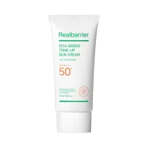 Real Barrier Krem przeciwsoneczny koreaski tonizujcy do twarzy cica green tone-up spf 50 50 ml