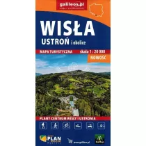 Wis�a - Ustro�- mapa turystyczna 1 : 20 000 - 2023