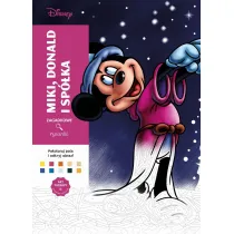 Miki, Donald i sp�ka. Kolorowanka antystresowa Disney. Zagadkowe rysunki