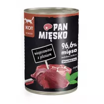 Pan Misko Karma mokra dla kota Wieprzowina z jeleniem 400 g