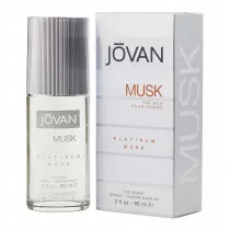 Jovan Woda koloska Musk Platinum Musk For Men 88 ml