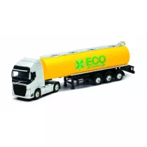 WELLY Ciarwka z cystern 1:64 VOLVO OIL TANKER 58017