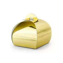 PartyDeco Pude�eczka z�ote 10 szt.