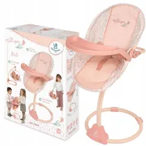 Krzese�ko dla lalek, hu�tawka i nosid�o 3w1 DeCuevas Toys