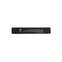 Peggy Sage 2-Way Nail File Coarse pilnik do paznokci prostok�tny dwustronny 100/180 Czarny