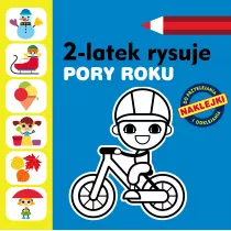 2-latek rysuje. Pory roku