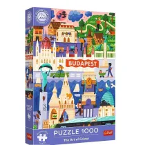Puzzle 1000 el. The Art of Colour: Budapeszt Trefl