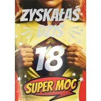 Yeku Karnet 3K 18 Urodziny