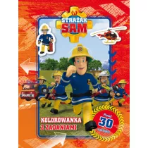 Straak Sam. Kolorowanka z zadaniami