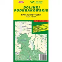 Dolinki Podkrakowskie 1:30 000 mapa turystyczna