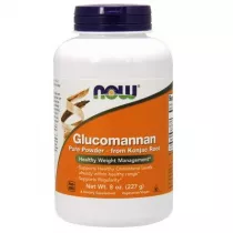 Now Foods Glucomannan (Glukomannan) - Konjac Root w proszku Suplement diety 227 g