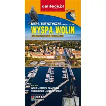 Mapa turystyczna - Wyspa Wolin 1:45 000